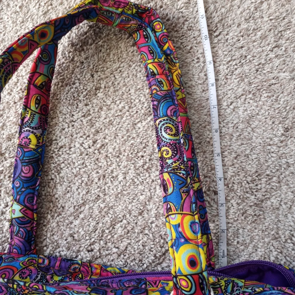 NWT Laurel Burch Cat Tote Bag, Purse - Picture 6 of 8